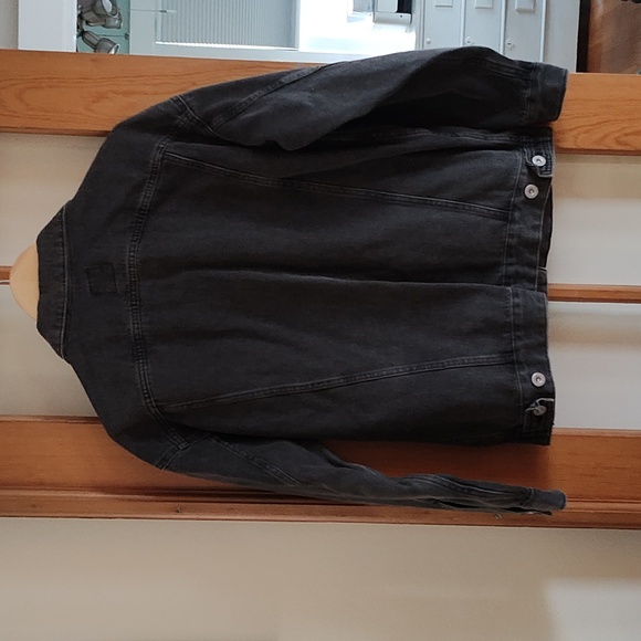 Dark Grey Jean Jacket - Picture 3 of 5